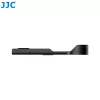 JJC soporte para el pulgar para cámara Fujifilm X-M5 – refuerzo de empuñadura de aleación de aluminio con montaje en zapata de flash, negro