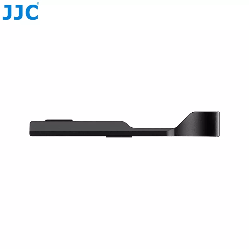 JJC soporte para el pulgar para cámara Fujifilm X-M5 – refuerzo de empuñadura de aleación de aluminio con montaje en zapata de flash, negro