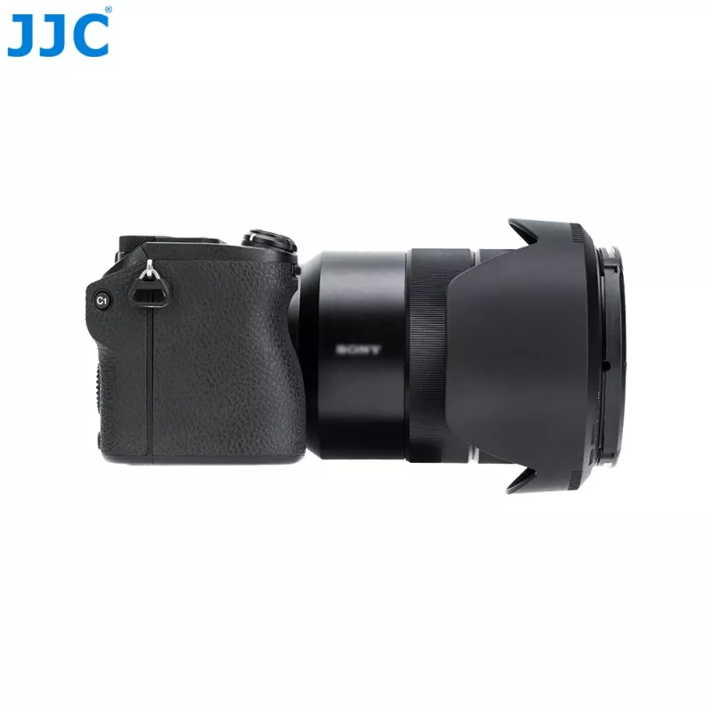 JJC parasol de bayoneta para Sony E PZ 18-105mm F4 G OSS (sustituye ALC-SH128)