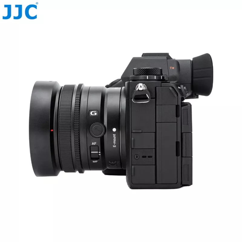 JJC ES-EP21 almohadilla ocular de repuesto para cámaras Sony Alpha – silicona blanda, negra