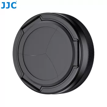 JJC ALC-V1 tapa de objetivo automática para Canon PowerShot V1 - Negra
