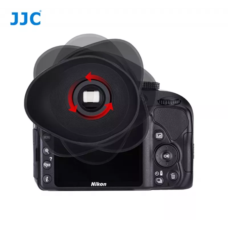JJC almohadilla ocular para Nikon DK-20 DK-21 DK-23 DK-24 DK-25 ocular de cámara