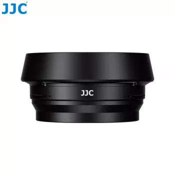 JJC LH-JXHALF Parasol con anillo adaptador de filtro de 37 mm para Fujifilm X Half, Negro