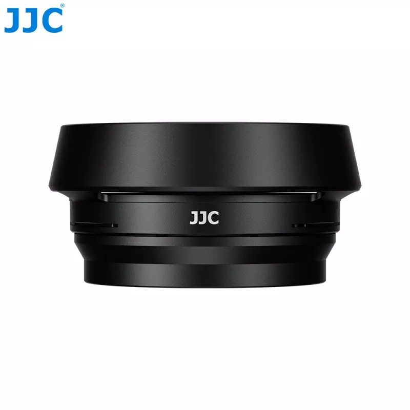 JJC LH-JXHALF Parasol con anillo adaptador de filtro de 37 mm para Fujifilm X Half, Negro