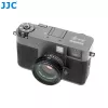 JJC LH-JXHALF Parasol con anillo adaptador de filtro de 37 mm para Fujifilm X Half, Negro