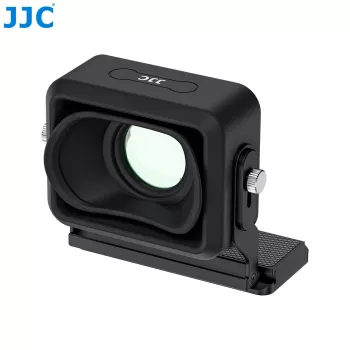 JJC LVF-BF Lupa LCD de visor 3x para Sigma fp / fp L con placa de liberación rápida Arca-Swiss y compatibilidad con Peak Design Capture Clip V3 (Negro)