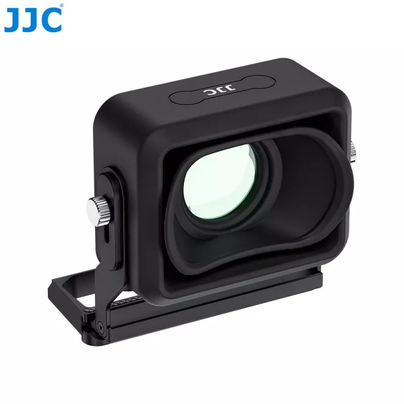 JJC LVF-BF Lupa LCD de visor 3x para Sigma fp / fp L con placa de liberación rápida Arca-Swiss y compatibilidad con Peak Design Capture Clip V3 (Negro)