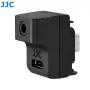 JJC Adaptador de audio para Insta360 Ace Pro 2 a micrófono de 3,5 mm + cargador / AD-ACEP2
