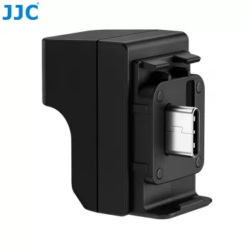 JJC Adaptador de audio para Insta360 Ace Pro 2 a micrófono de 3,5 mm + cargador / AD-ACEP2