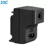JJC Adaptador de audio para Insta360 Ace Pro 2 a micrófono de 3,5 mm + cargador / AD-ACEP2