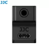 JJC Adaptador de audio para Insta360 Ace Pro 2 a micrófono de 3,5 mm + cargador / AD-ACEP2
