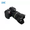 JJC Parasol tipo Tamron AD06 (forma de flor, bayoneta, Negro)