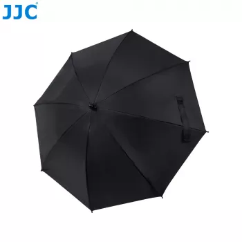 JJC Paraguas para cámara con soporte Super-Clamp, apertura de mordaza de 63 mm, rosca de 1/4
