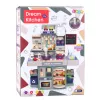 LEAN TOYS Cocina infantil de juguete con agua, vapor, luz y sonido, 33 accesorios, Multicolor