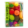 LEAN TOYS Set de corte de frutas con tabla y cuchillo, accesorio educativo para niños