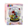 LEAN TOYS Bloques de construcción composición floral con mariquitas en una cúpula 596 piezas