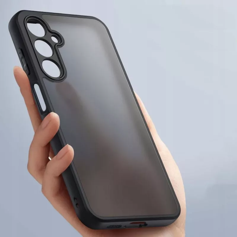 Tech-Protect Magmat Funda magnética para Samsung Galaxy M35 5G – Negro mate (TPU/PC, compatible con MagSafe)