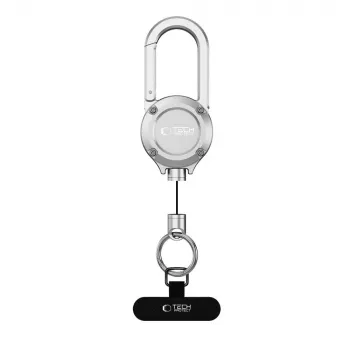 TECH-PROTECT ATH02 Urbanloop Soporte antirrobo para AirTag Plata