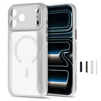 TECH-PROTECT MagPrime Funda MagSafe para iPhone 17 Pro Max / 18 Pro Max, Gris mate