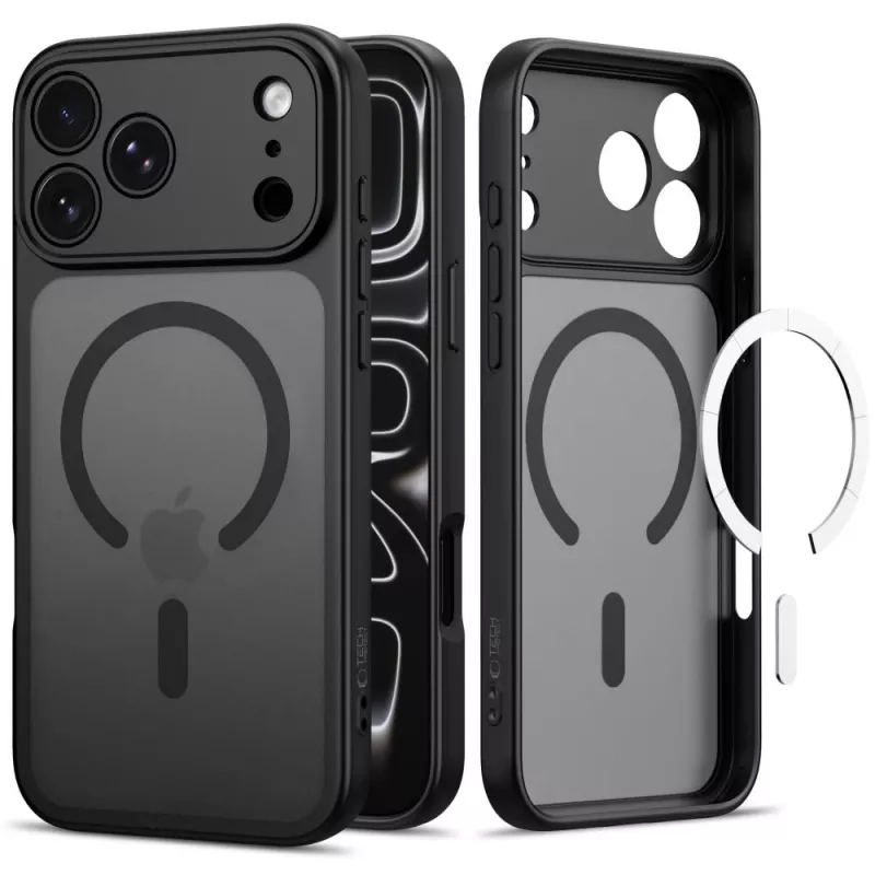 Tech-Protect BasicMag Funda MagSafe para iPhone 17 Pro Max / 18 Pro Max - Negro mate