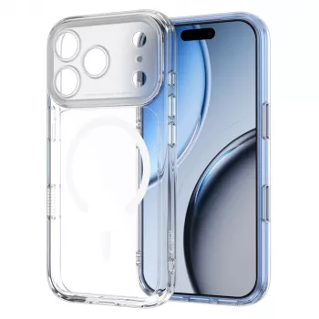 Tech-Protect MagPeak Funda MagSafe transparente para iPhone 17 Pro Max / 18 Pro Max