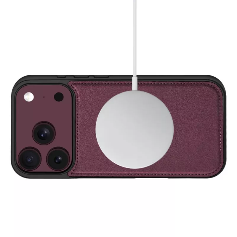 TECH-PROTECT MagSafe Funda cartera para iPhone 17 Pro / 18 Pro, Morado