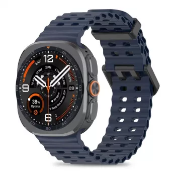 Tech-Protect Iconband Pro Correa de silicona para Samsung Galaxy Watch Ultra 1/2 47mm Azul
