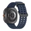 Tech-Protect Iconband Pro Correa de silicona para Samsung Galaxy Watch Ultra 1/2 47mm Azul
