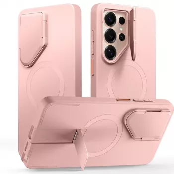 TECH-PROTECT Kevlar Aura Funda MagSafe para Samsung Galaxy S26 Ultra - Rosa