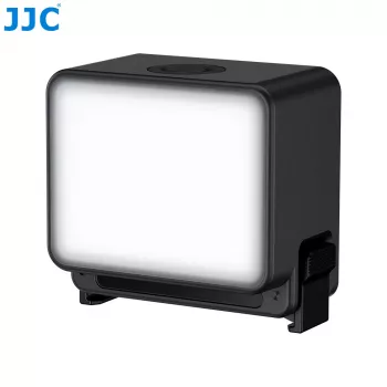 JJC Luz LED de vídeo Nano LED para DJI Osmo Action 6 / Osmo Nano, 6500K, 500mAh, USB-C, IPX5