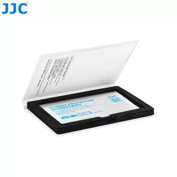 JJC Set de cristal templado para pantalla y lente para DJI Osmo Action 6 (pack de 3)