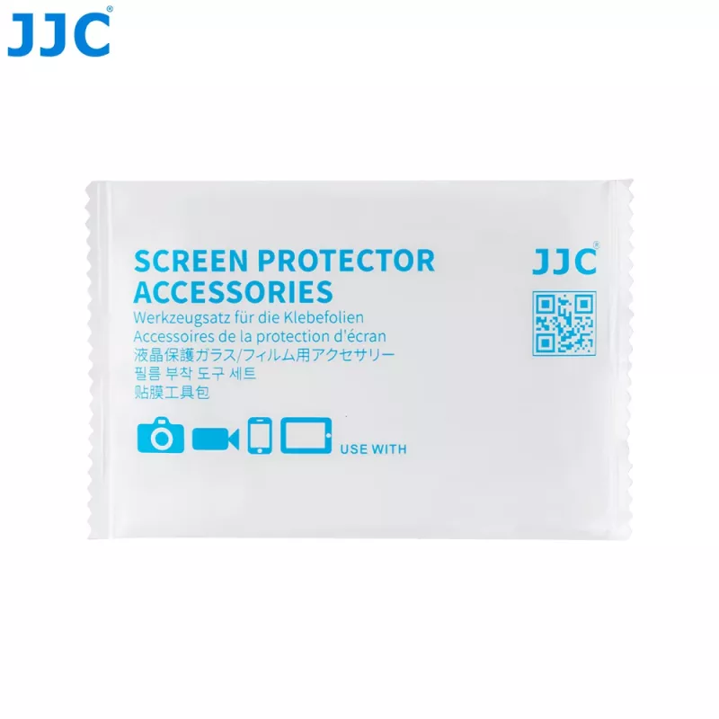JJC Set de cristal templado para pantalla y lente para DJI Osmo Action 6 (pack de 3)