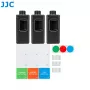 JJC Pack de 3 botellas de almacenamiento de productos químicos de 1L HDPE para fotografía de cuarto oscuro