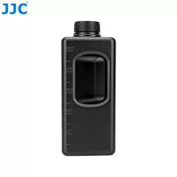 JJC Pack de 3 botellas de almacenamiento de productos químicos de 1L HDPE para fotografía de cuarto oscuro