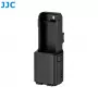 JJC PC-OP4H Funda protectora y soporte magnéticos 2 en 1 para DJI Osmo Pocket 3 / 4, Negro