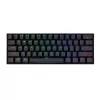 REDRAGON DRACONIC PRO Teclado gaming mecánico de 61 teclas RGB Bluetooth 5.0 - Negro