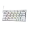 Redragon K632 HORUS Mini Teclado gaming 60% RGB con cable - Blanco