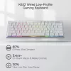 Redragon K632 HORUS Mini Teclado gaming 60% RGB con cable - Blanco