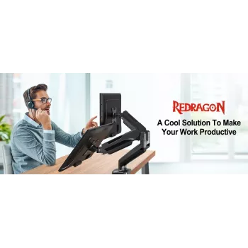 Redragon GMK-915 Micrófono USB de condensador con trípode