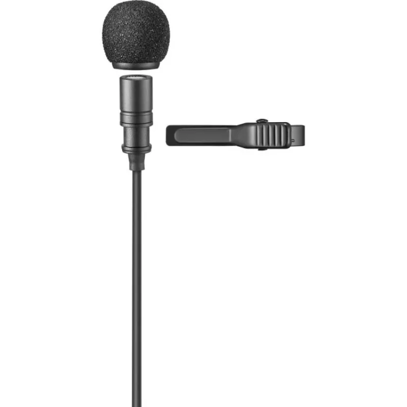 Godox LMS-60C Micrófono lavalier 6m micrófono de pinza omnidireccional de condensador electret para smartphones, DSLR y cámaras