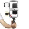 Godox VK1-UC Kit de vlogging con micrófono USB-C, luz LED y trípode para smartphones