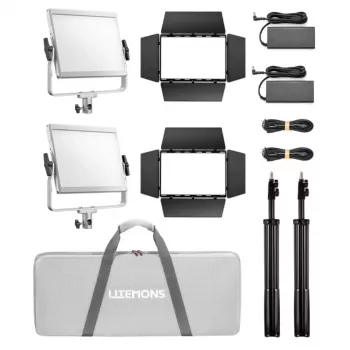 Godox Litemons LP400R kit 2x panel LED RGB