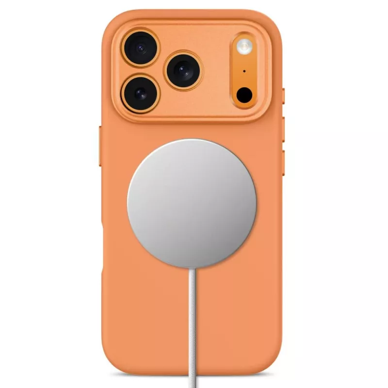 TECH-PROTECT UNIQ funda MagSafe CC para iPhone 17 Pro Max / 18 Pro Max - Cosmic Orange
