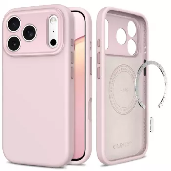 TECH-PROTECT UNIQ funda transparente MagSafe para iPhone 17 Pro Max / 18 Pro Max rosa suave