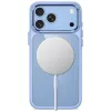 Tech-Protect Magmat funda transparente MagSafe para iPhone 17 Pro Max / 18 Pro Max - azul claro/transparente