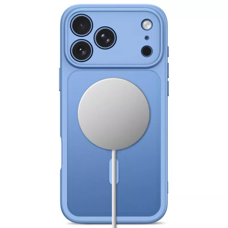 Tech-Protect BasicMag funda MagSafe para iPhone 17 Pro Max / 18 Pro Max, azul claro mate