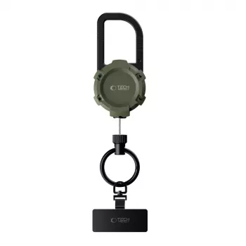 TECH-PROTECT ATH03 Urbanloop soporte antirrobo para Apple AirTag, verde militar