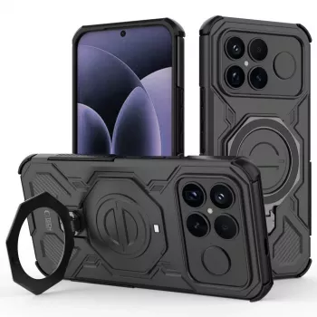 TECH-PROTECT TacticStand Funda MagSafe para Xiaomi Poco F8 Ultra - Negro