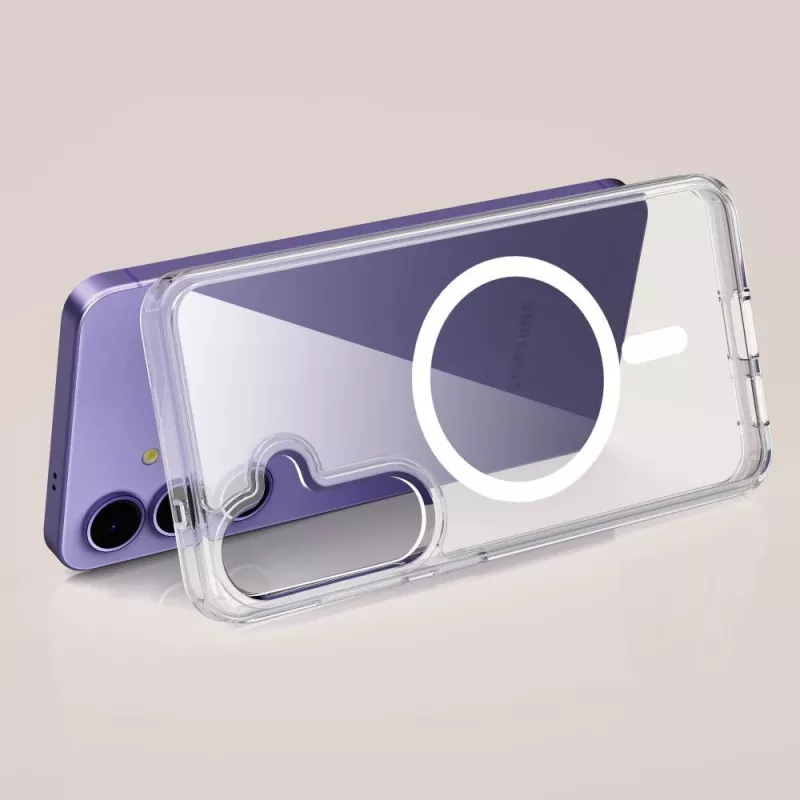 Tech-Protect Flexair Hybrid Funda MagSafe para Samsung Galaxy S25 Edge - Transparente