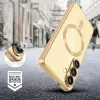 Tech-Protect Magflex Funda MagSafe Samsung Galaxy S25 Edge Shiny Gold